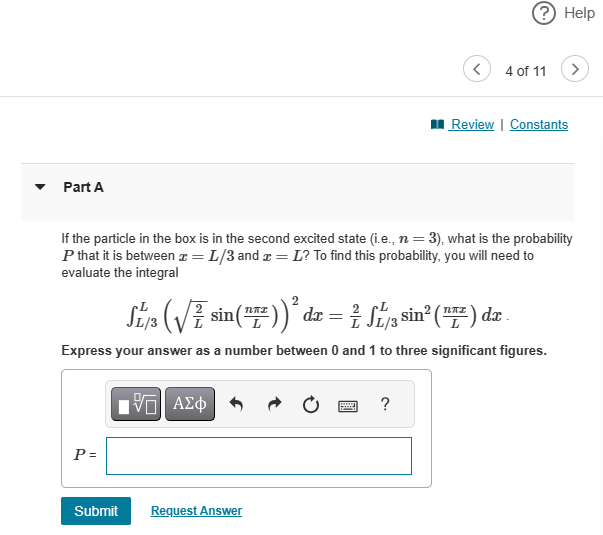 and 1 to three significant figures. Submit Request_Ansc