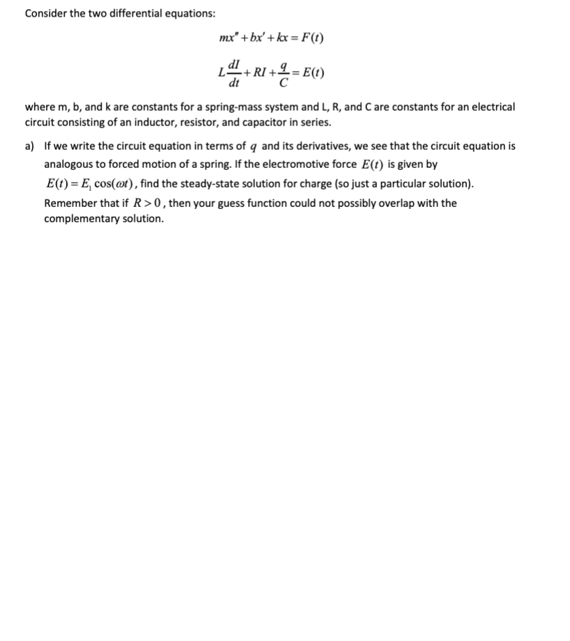 +1: 50) d: C where m, b, and k are constants for