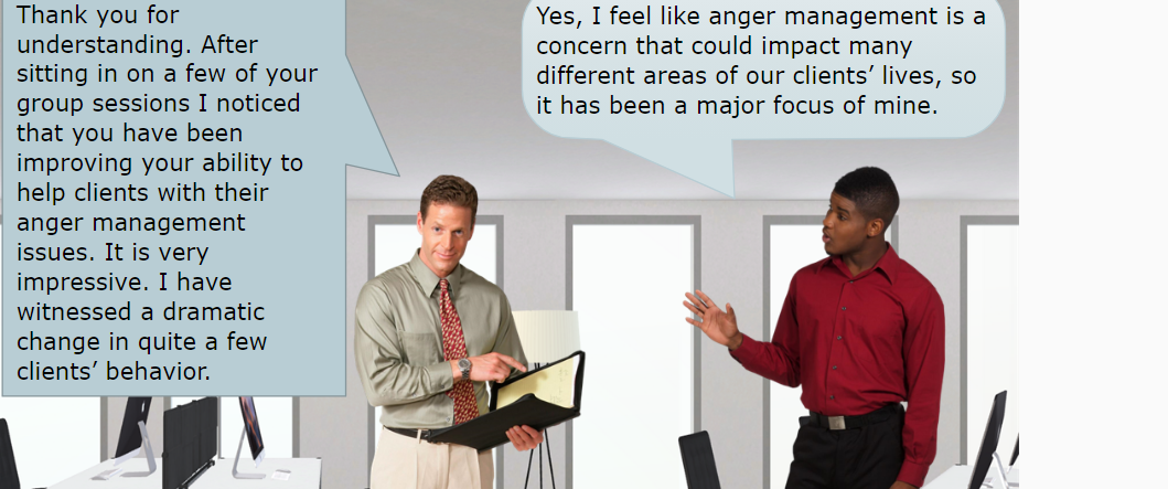 the scenario,employer response: That is why we hired you. One concern that