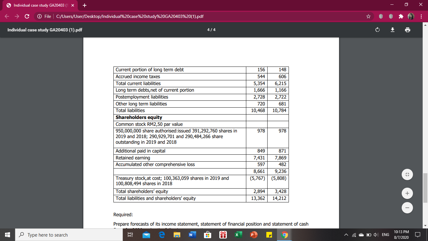 Individual case study GA20403 (1 X + X C 7 File