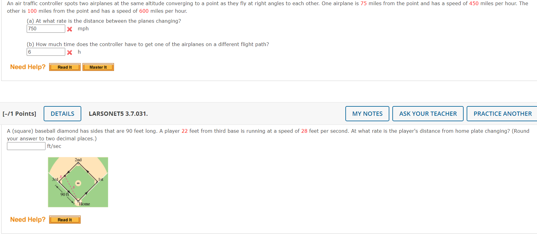 please help An air traffic controller spots two airplanes at the same