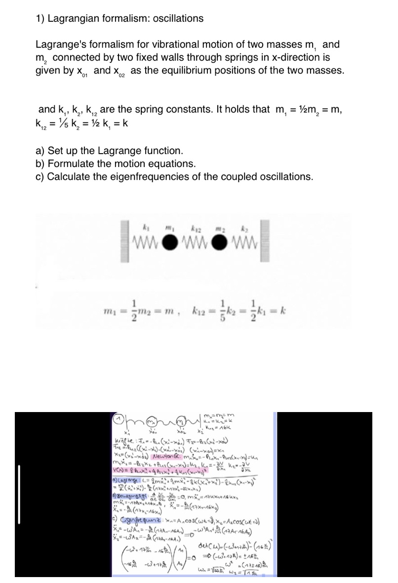 Please also use the numbers. Below is a sample solution for other