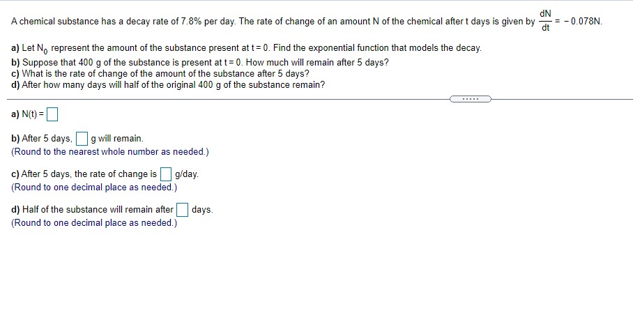 answer. Round to the nearest tenth as needed. Do not include the