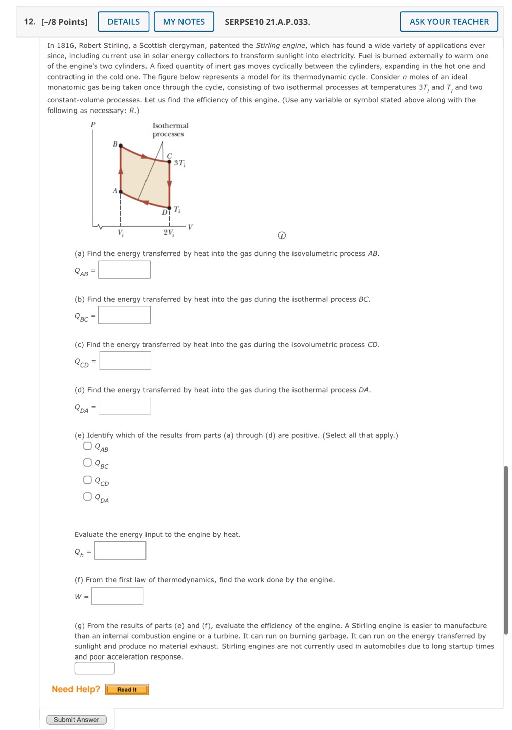 27.0C. The rate at which energy is exhausted to the outdoors is