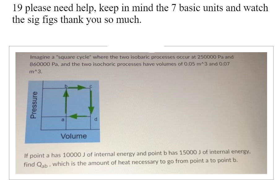  19 please need help, keep in mind the 7 basic units