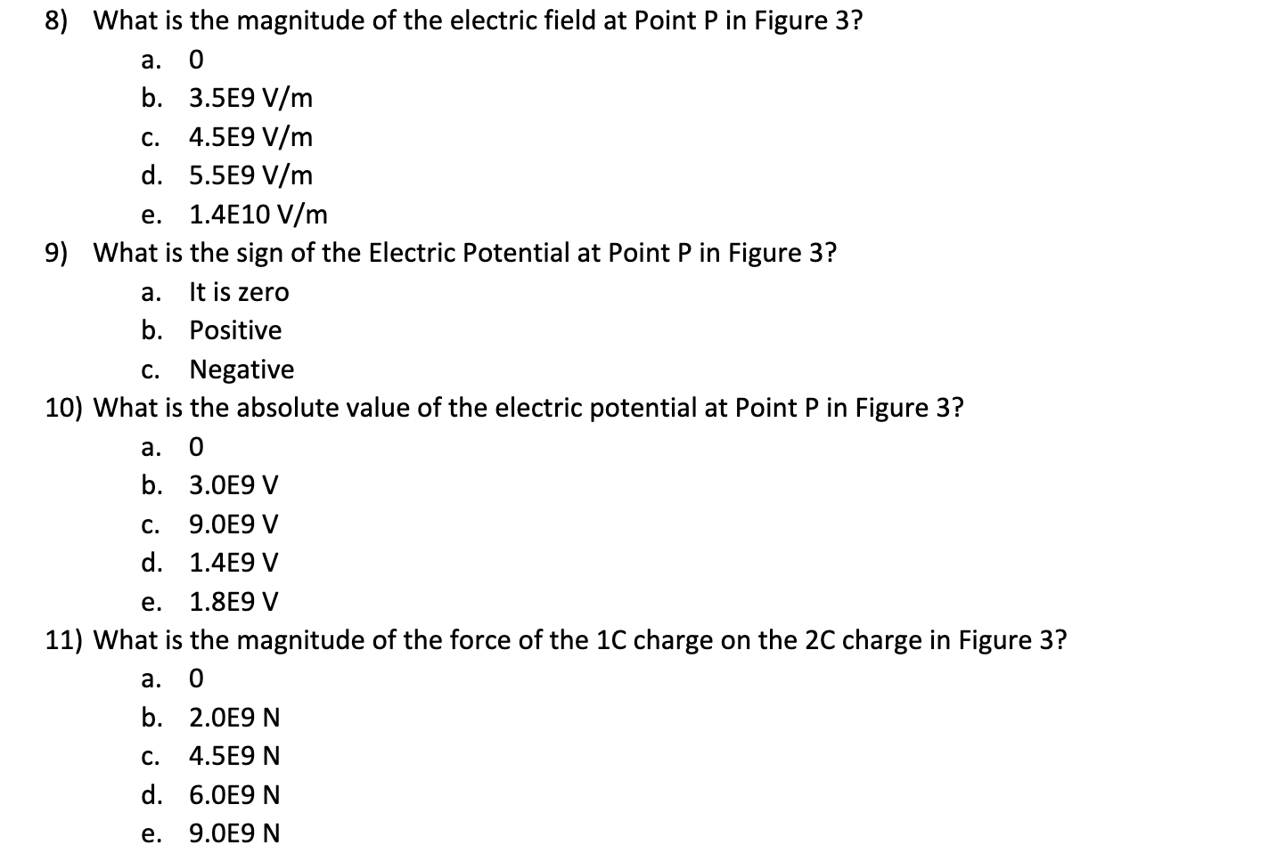 value can you summarize each equation for each case? Thanks in advanceanswers