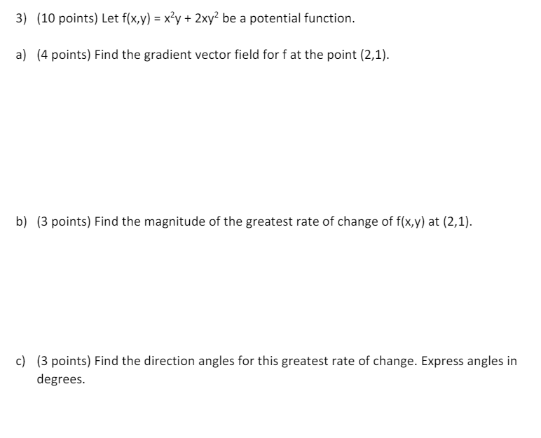 this equation represent? b) (4 points) Find the equation of the tangent