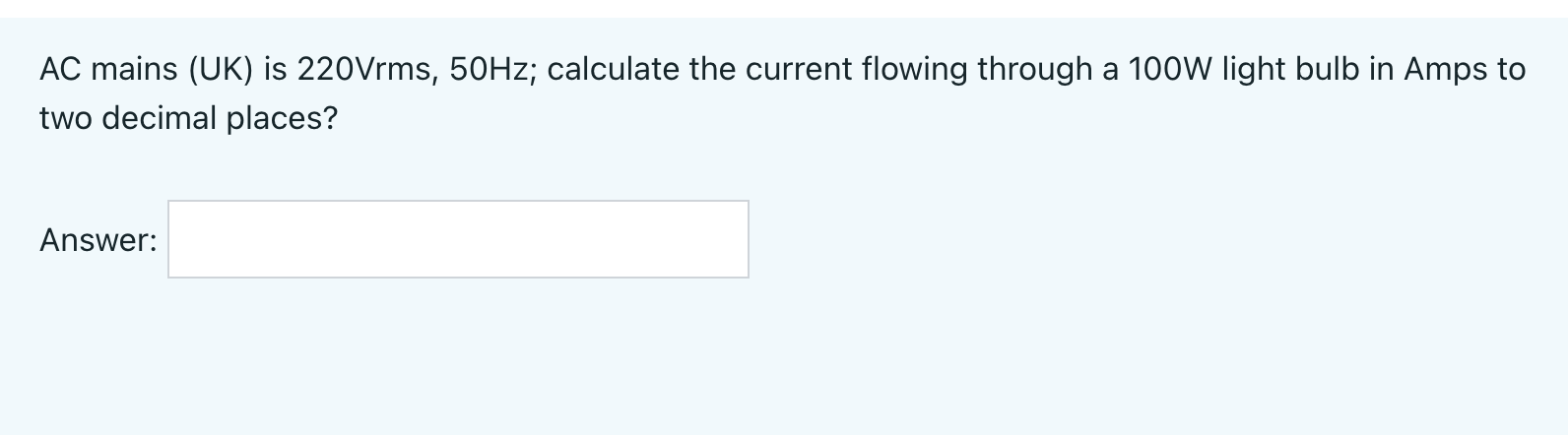 whole number. Unless it shows an error put them in decimal points.1)