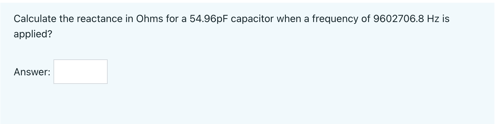 plates are separated by 0.015 mm. Where: . so = 8.85* 10