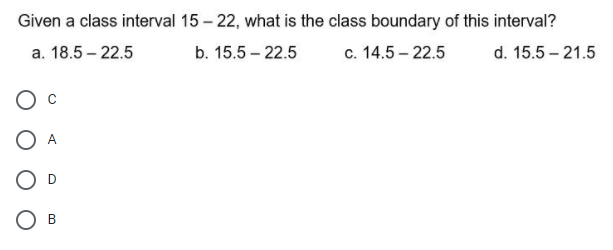 d. 1.25 The weights (in kg) of the weightlifters are as follows: