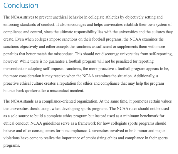 24 S. California $277.33 25 Kansas St. $270.15 26 Arizona St. $262.54