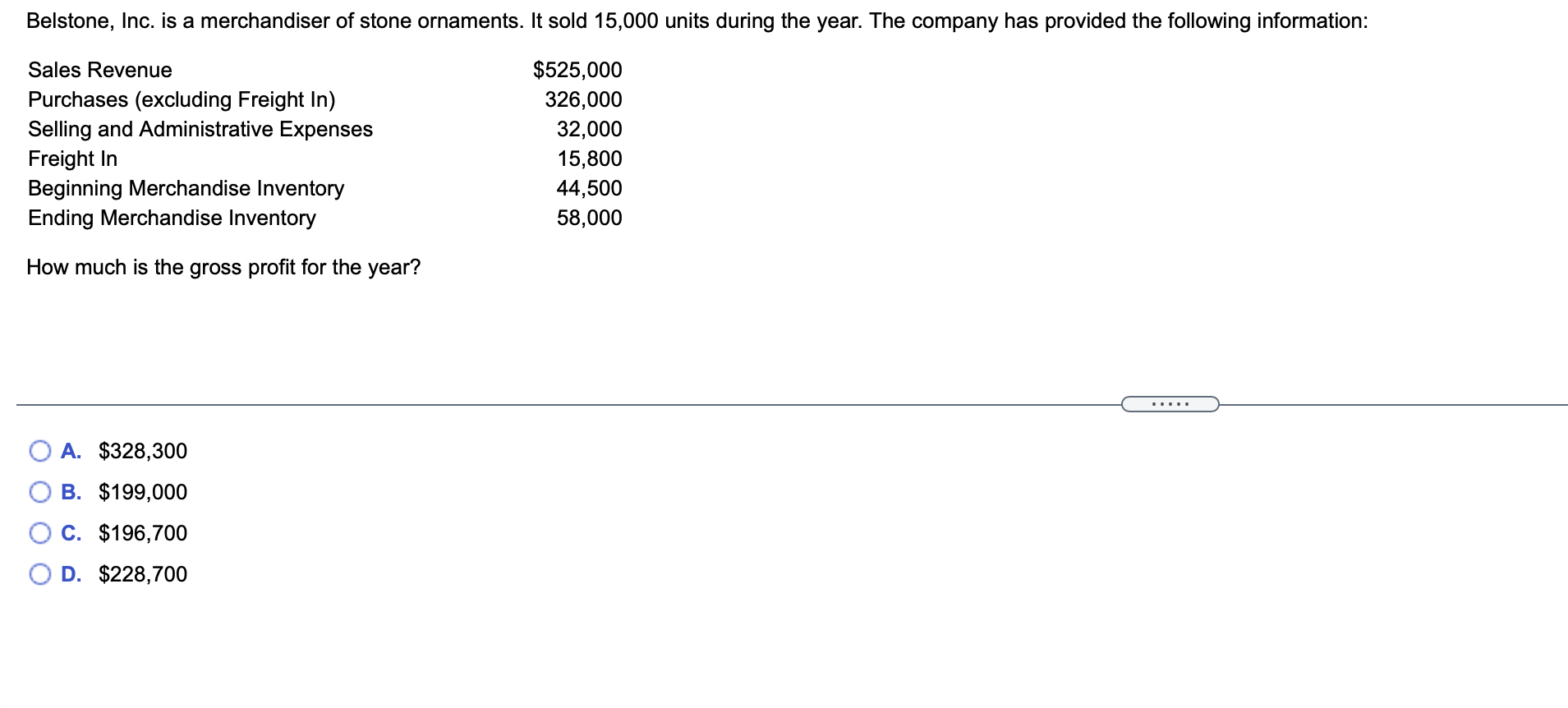 Accounting HW1. Selected data for Lemon Grass, Inc. for the year