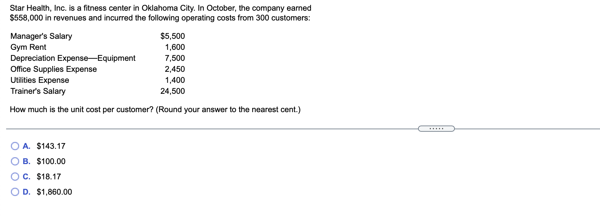 are provided below: Factory Utilities $1,700 Indirect Materials Used 37,500 Direct Materials