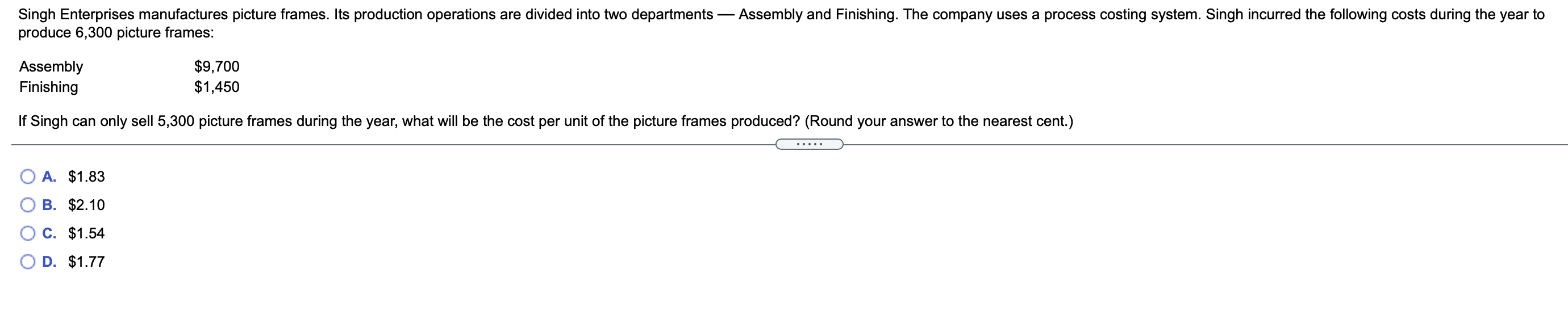 146,000 Accounts Payable 146,000 0 C. Finished Goods Inventory 146,000 Accounts Payable