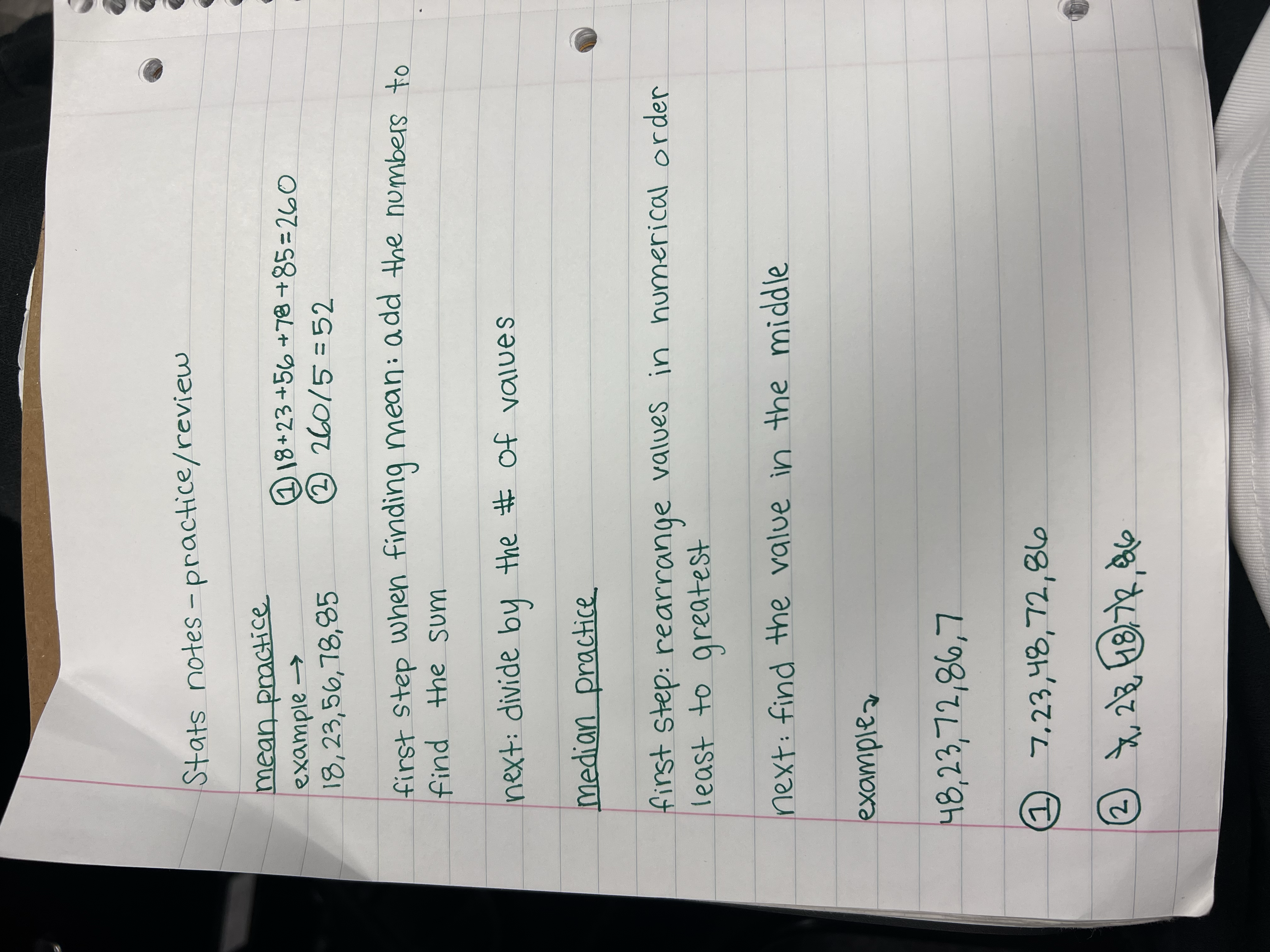 your own post with a reflection paragraph on your note taking strategy