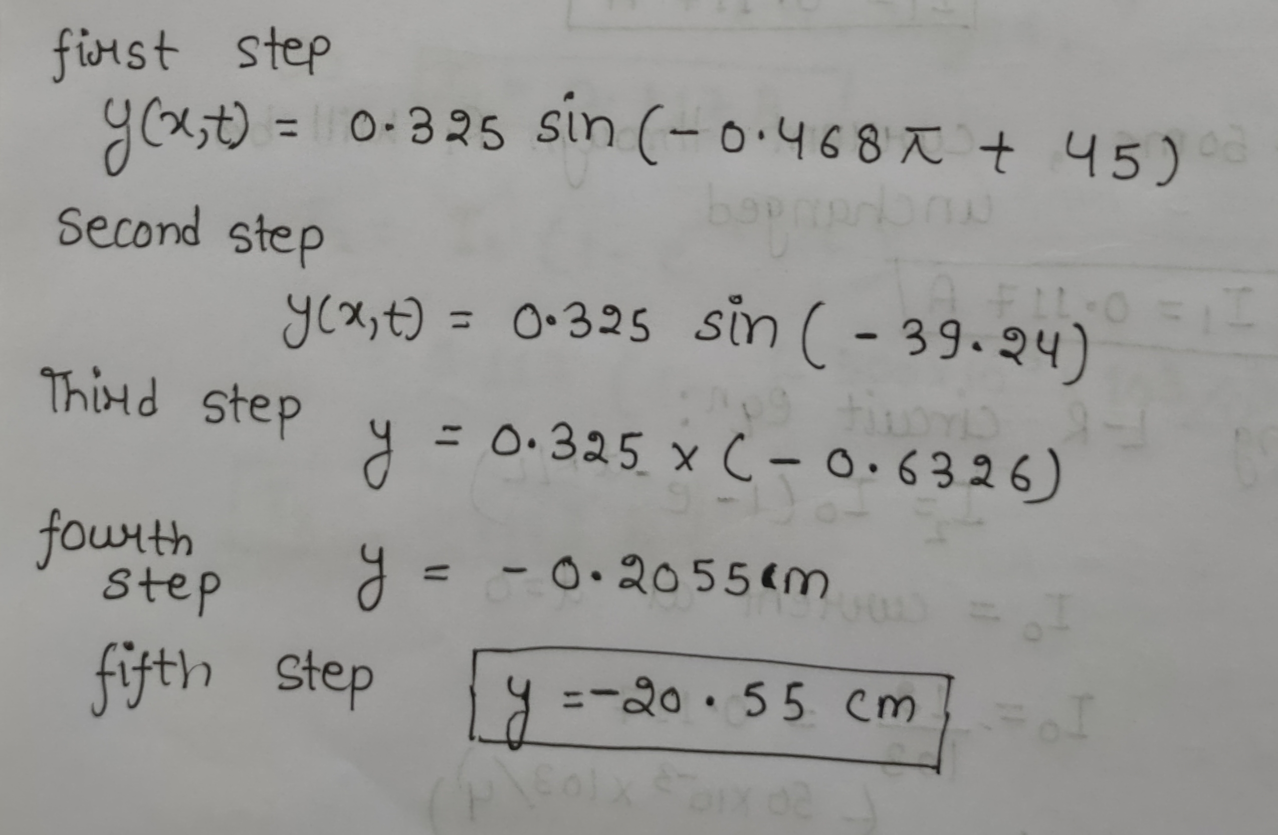 A 6 It rad/s 4 It rad/m = 1.5 1.5 i m/s