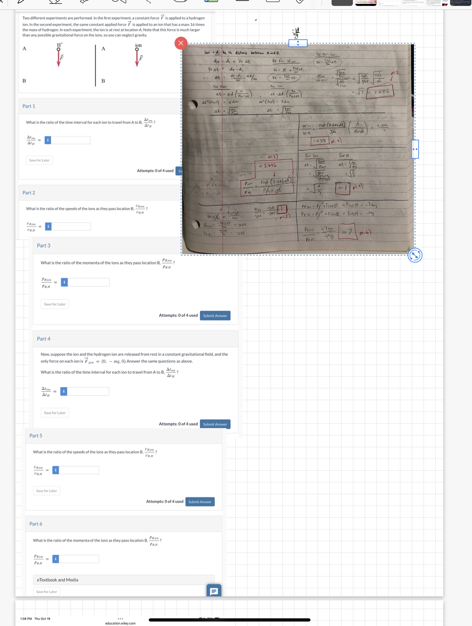 No acceleration only Two different experiments are performed. In the first experiment,