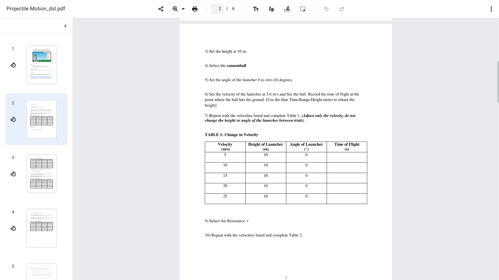 mb Mass 17.60 kg 10 m 0.15 m 9.81 m's" A Resistance