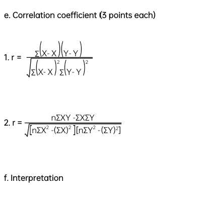 8 EX EY E(X - X ) [( Y - Y) E
