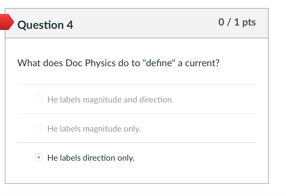 Question 4 0 / 1 pts What does Doc Physics do