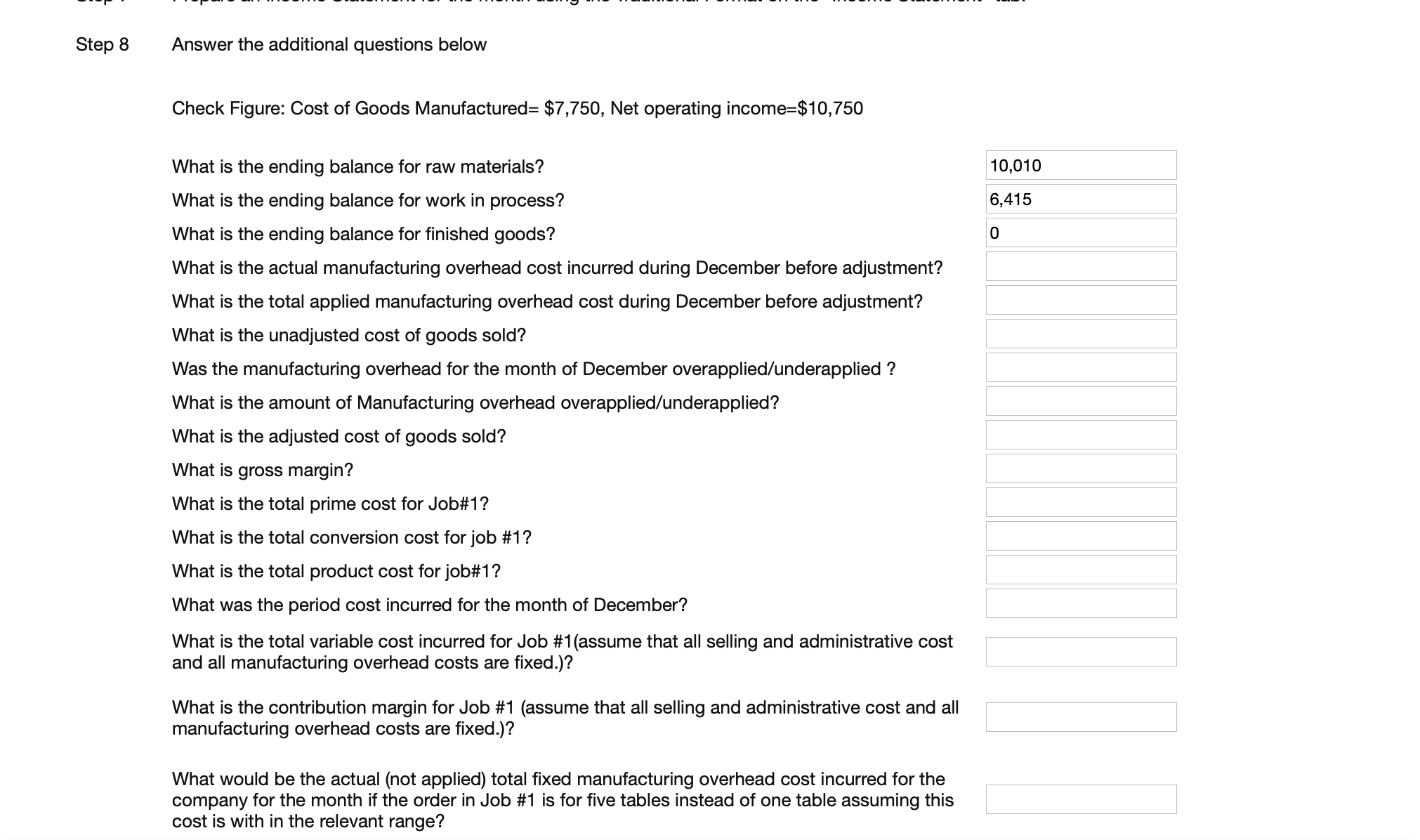 THANKS Step 1 Step 2 Step 3 You work for Thunderduck Custom