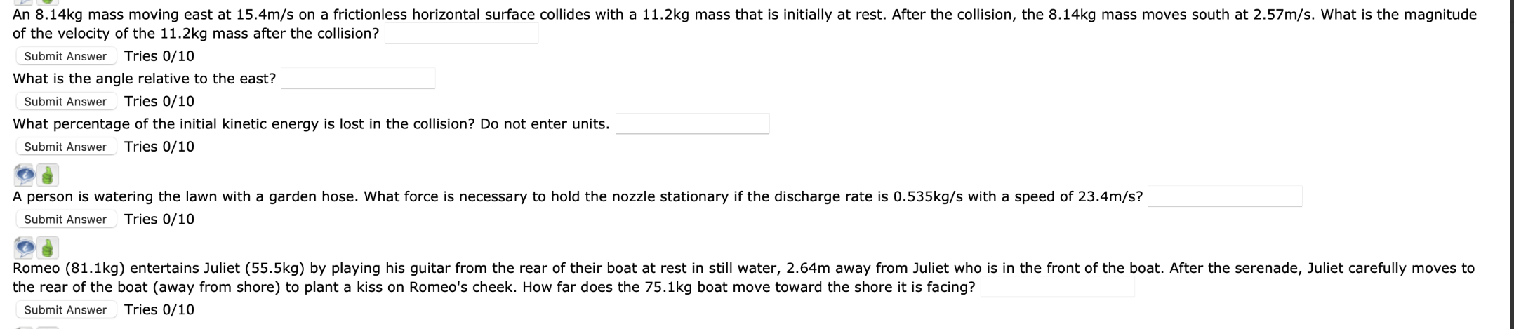 hello I need help solving those questions please thank you so much
