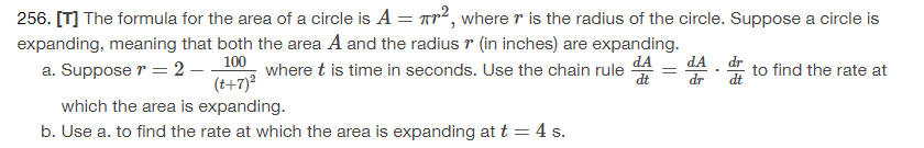 simple harmonic motion as given by the following position function, where is