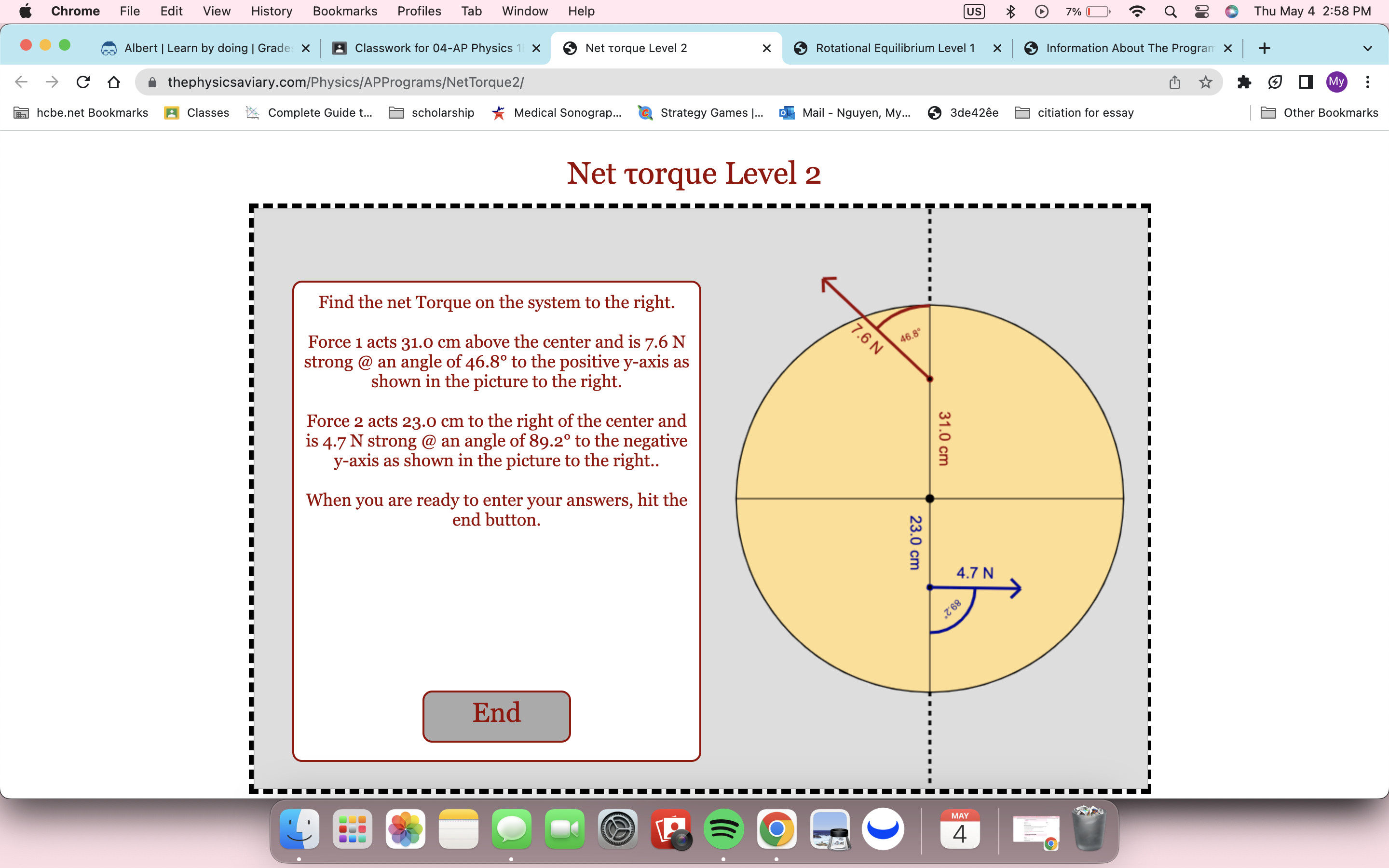 B 0 7% Q O Thu May 4 2:58 PM . ..