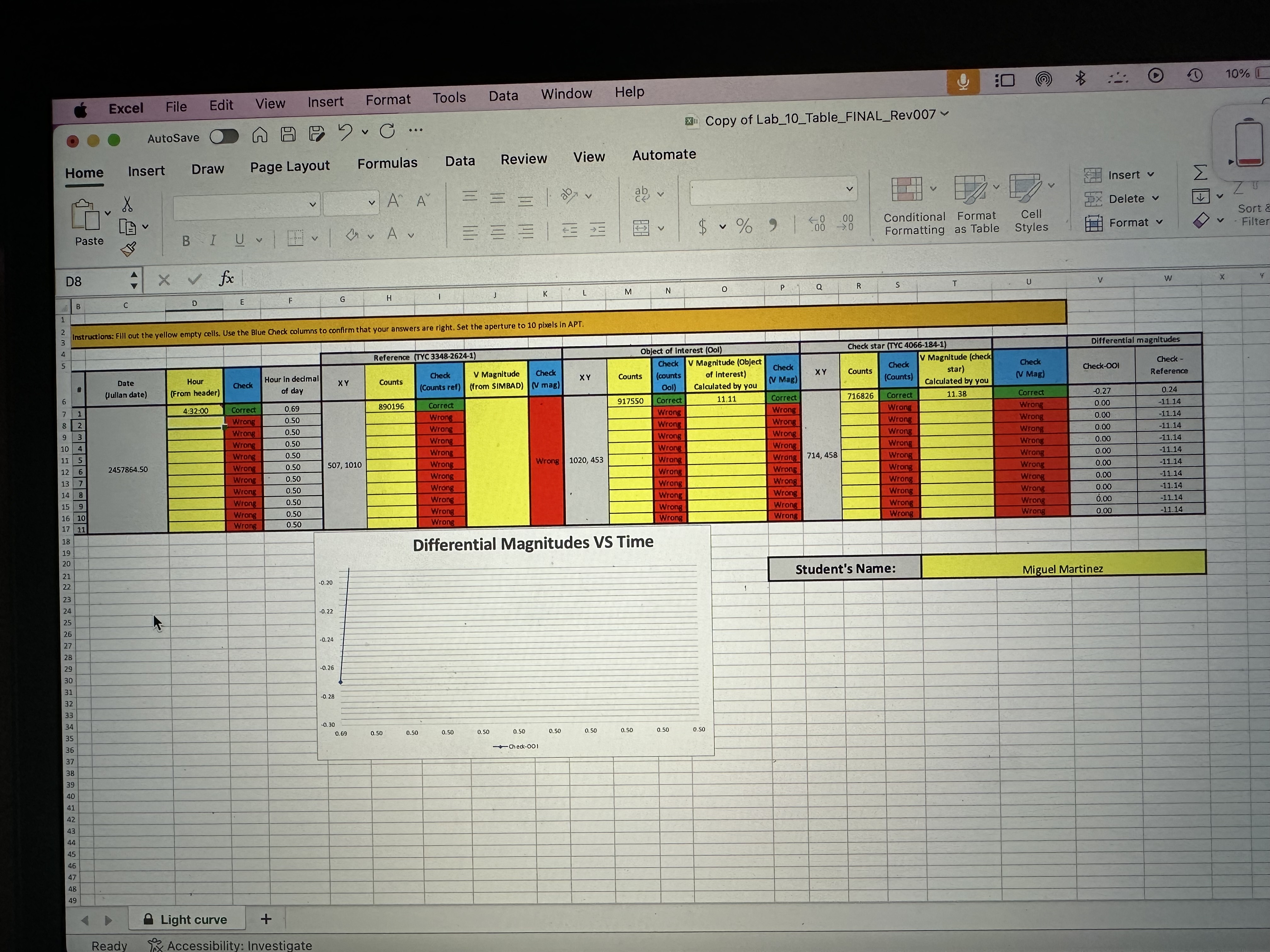 AutoSave On A F J . C ... Copy of Lab_10_Table_FINAL_Rev007 Home