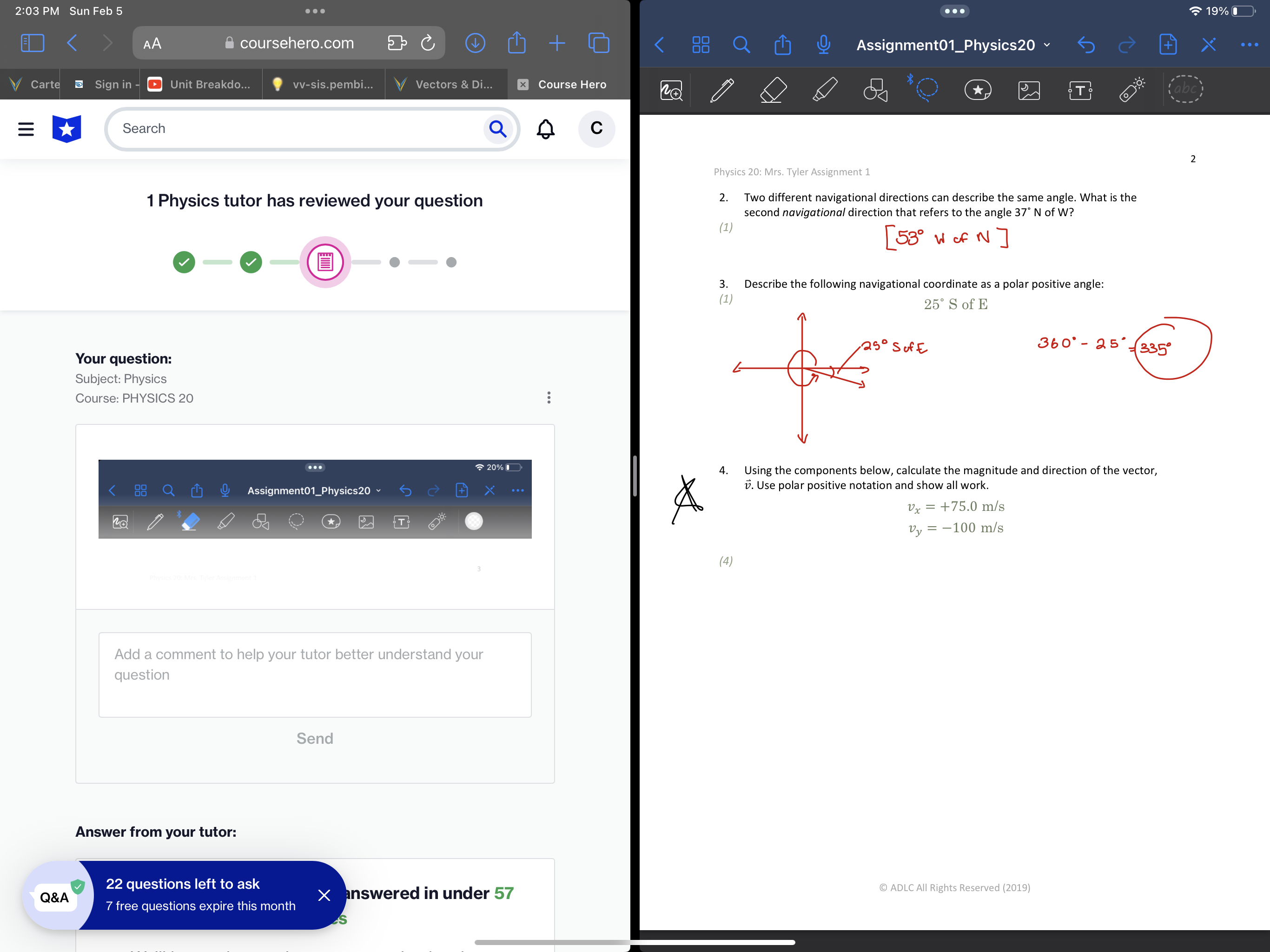 19% AA coursehero.com C ( +) + Q Assignment01_Physics20 + 1 X