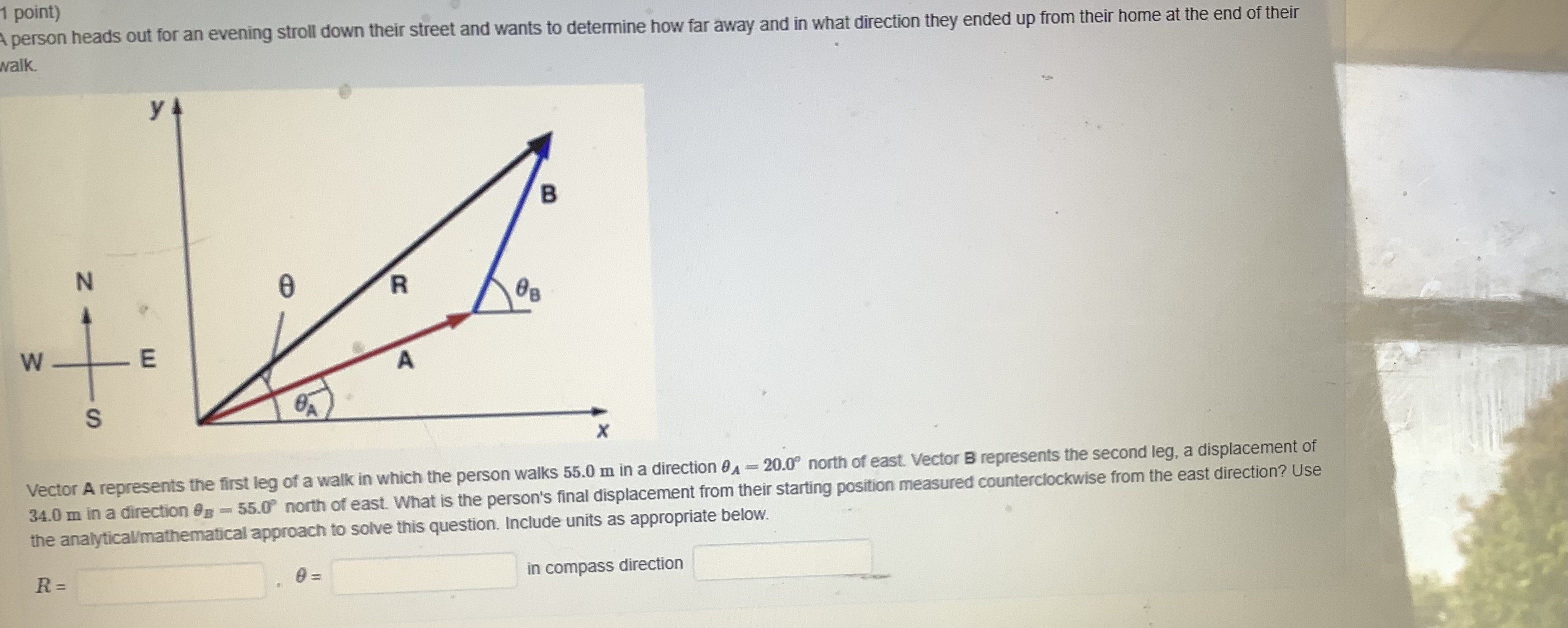 and noted that the odometer reading of her car increased by 15