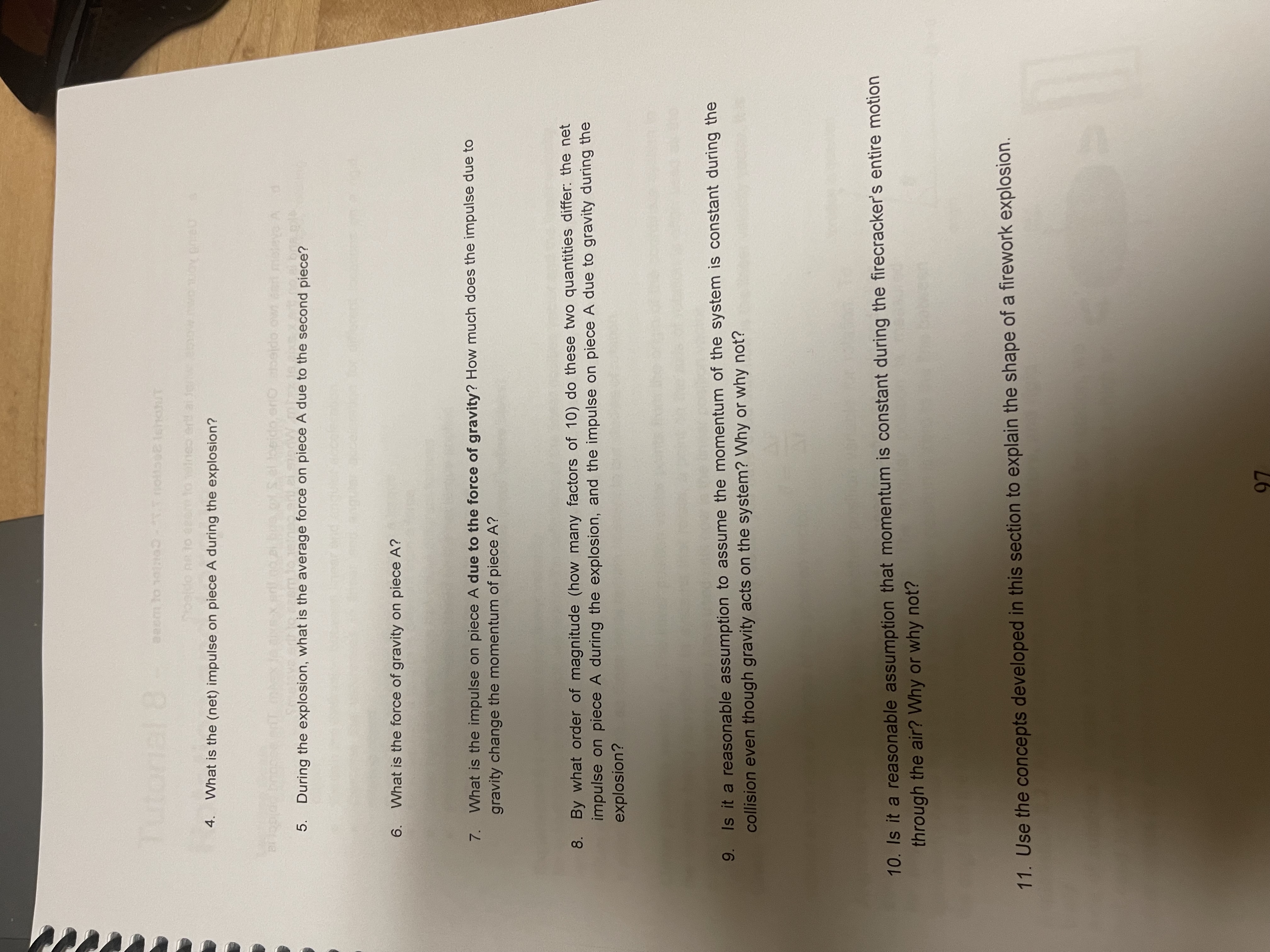 As you saw earlier, there are cases in which an external force