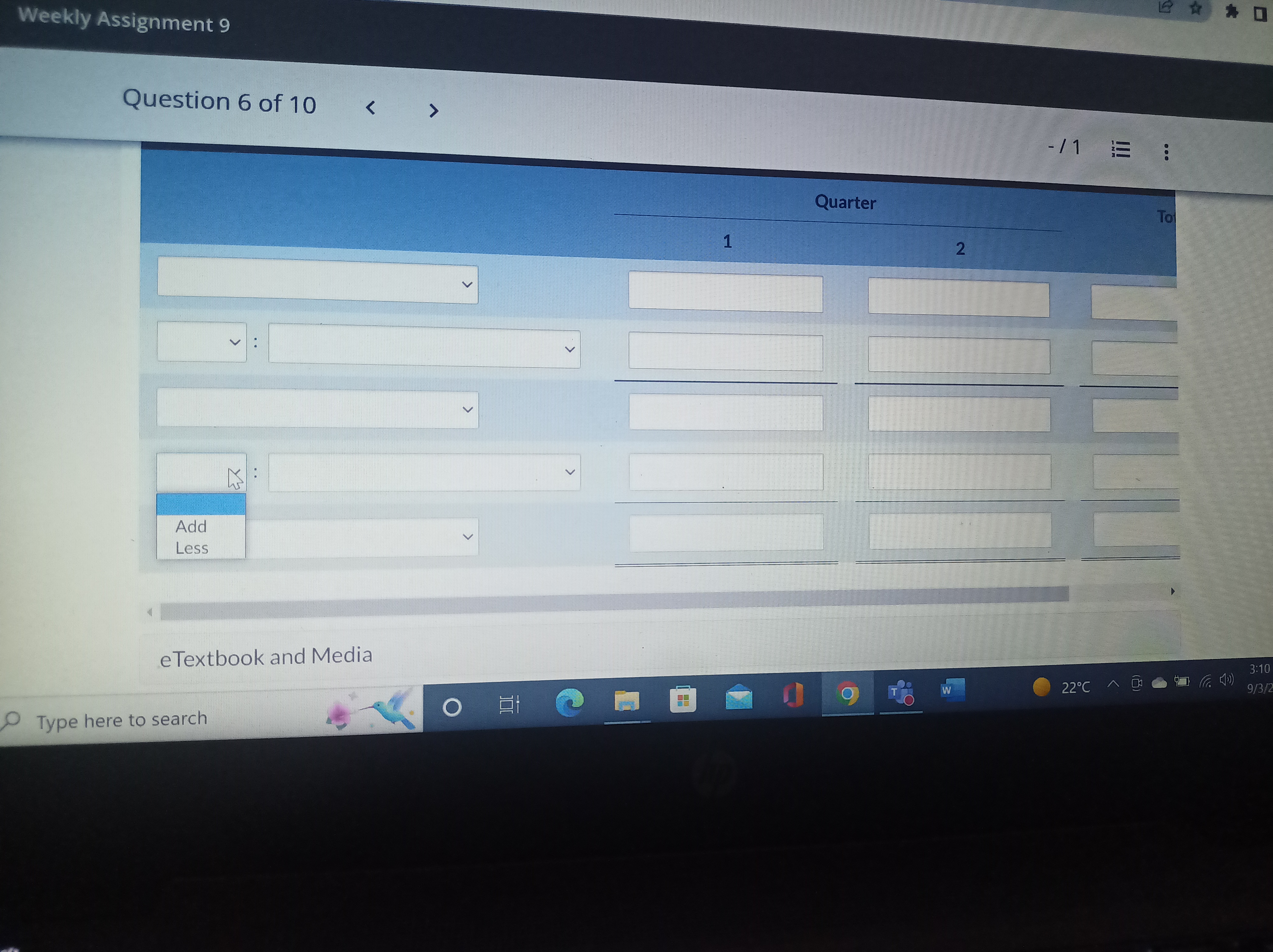 into budgets to recognize that _actual results will not match budgeted projections