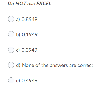 the probability of making a Type II error if the population mean