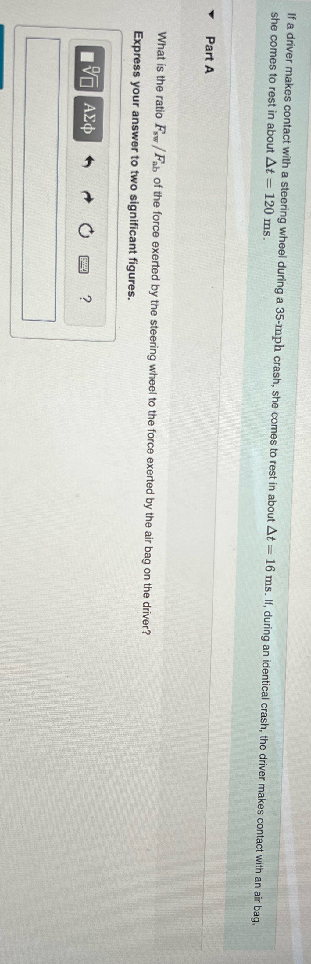  If a driver makes contact with a steering wheel during a