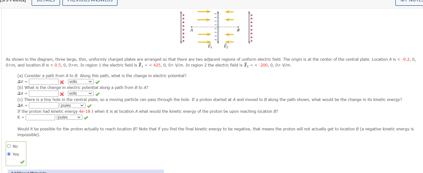 of two large metal disks placed a distance s apart (see the
