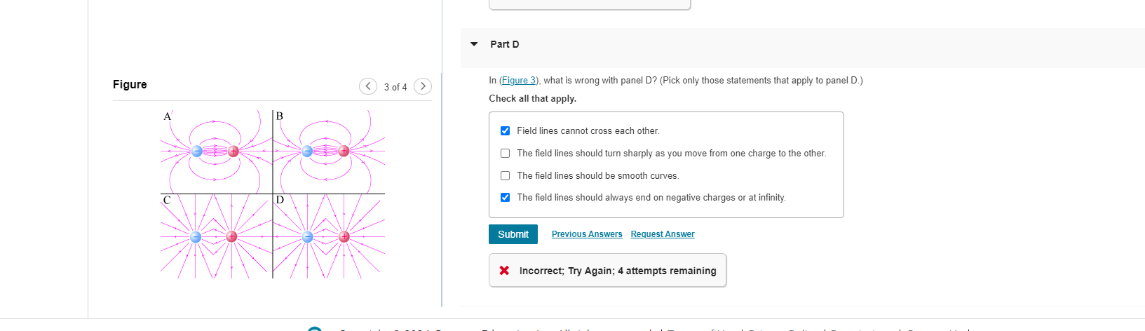 D? (Pick only those statements that apply to panel D) Check all