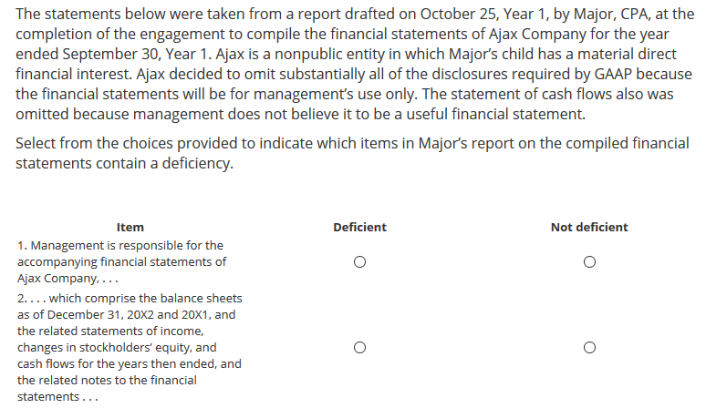 . . . in accordance with accounting principles generally accepted in the