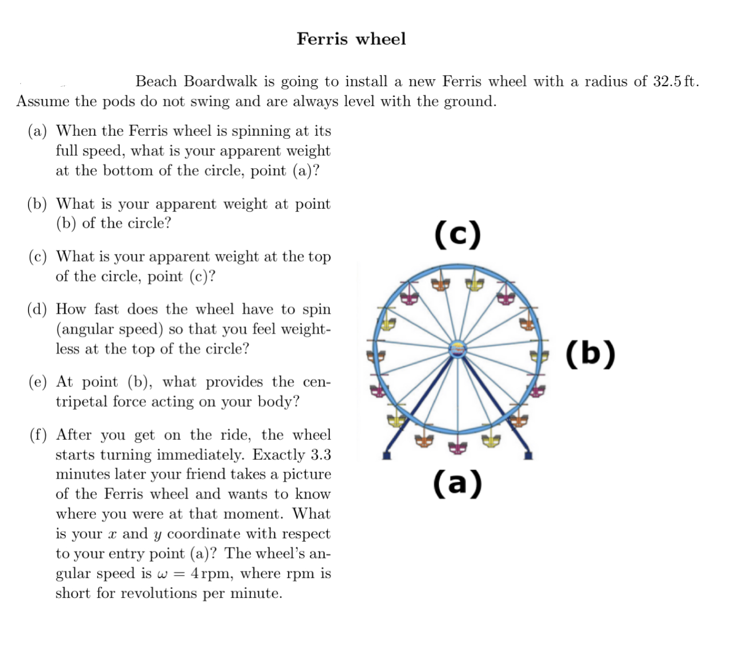 Please explain each response to each prompt using physics terms/ideas/formulas/proofs. I would