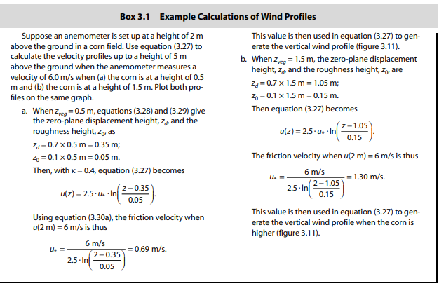 need help with this question to apply in excel Suppose an anemometer