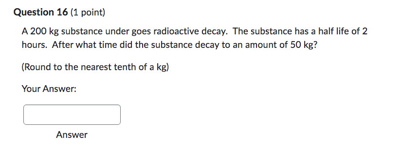 sign) 'E/ Question 10 (1 point] The binding energy for potassium-40 is: