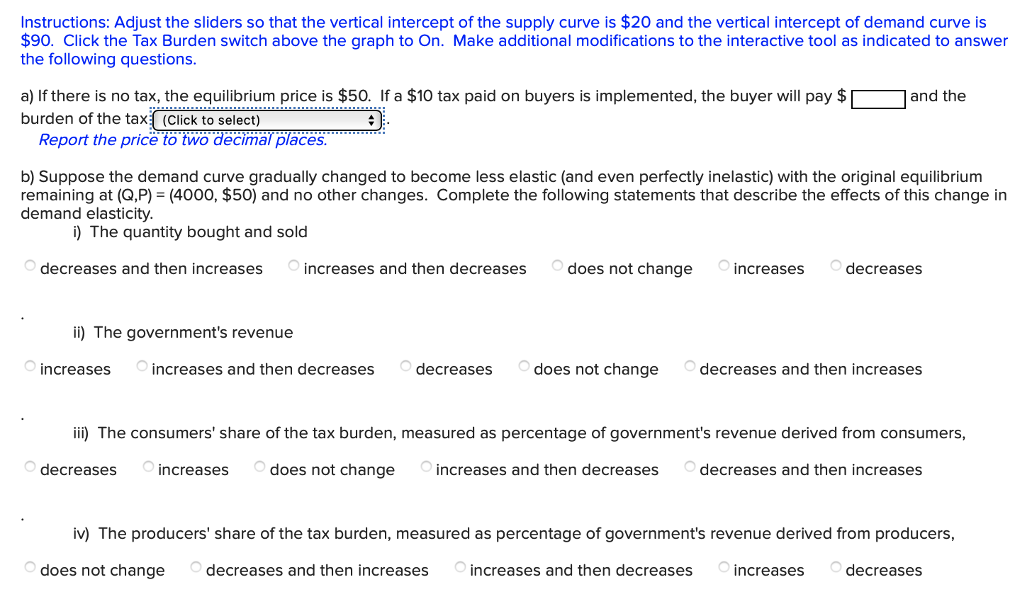 Elastic 50.. . . . . . Relatively Elastic 40 Supply 30