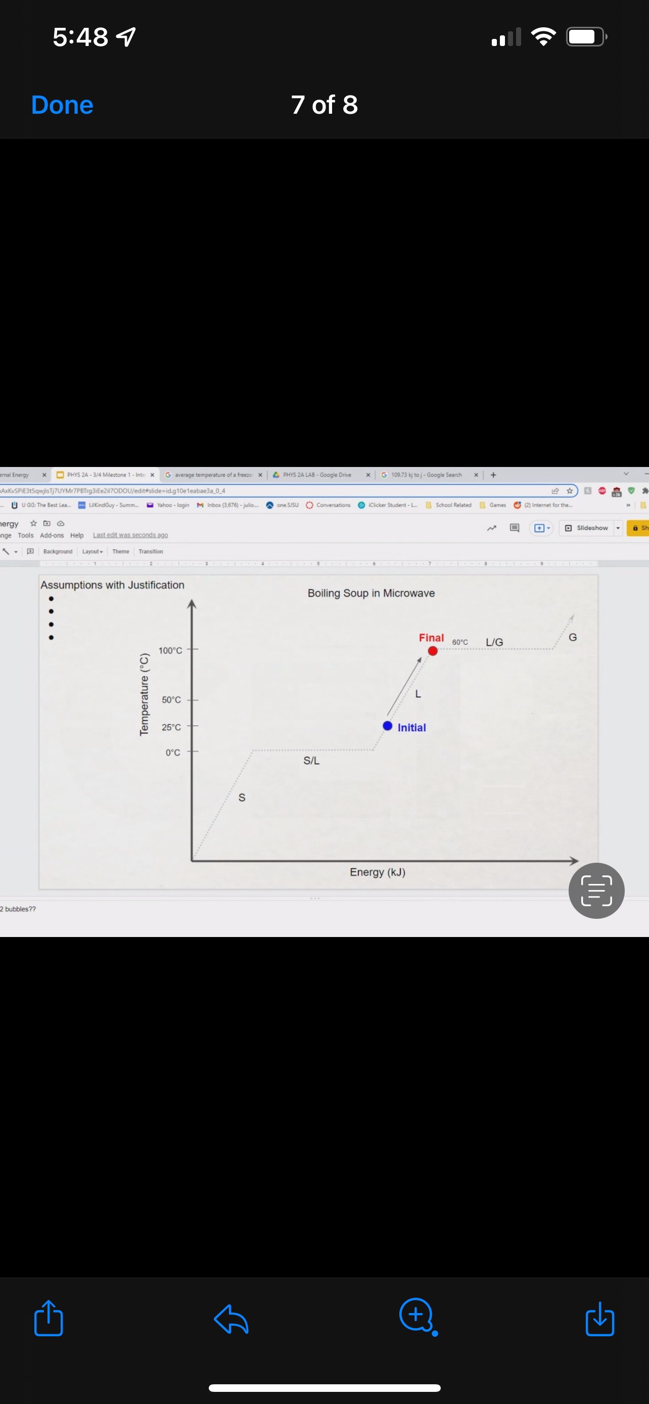 end of interval: Beginning End Description Description initial conditions final conditions physical