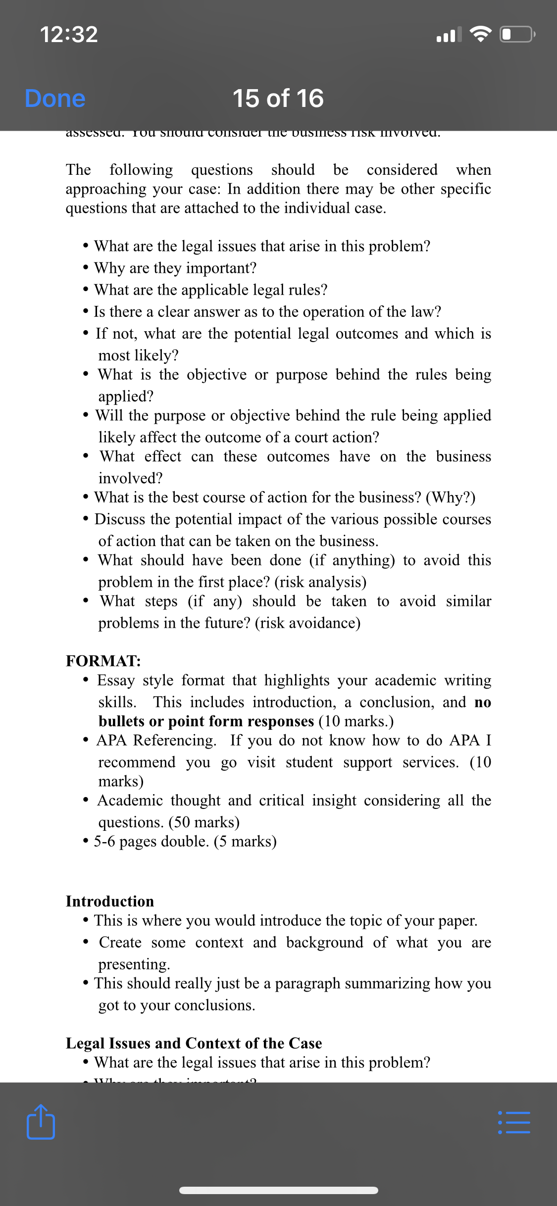 If not, what are the potential legal outcomes and which is most