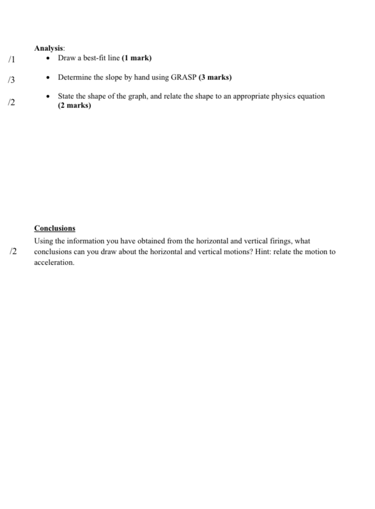 simulation 2. Set the canon height to 5m on the simulation 3.