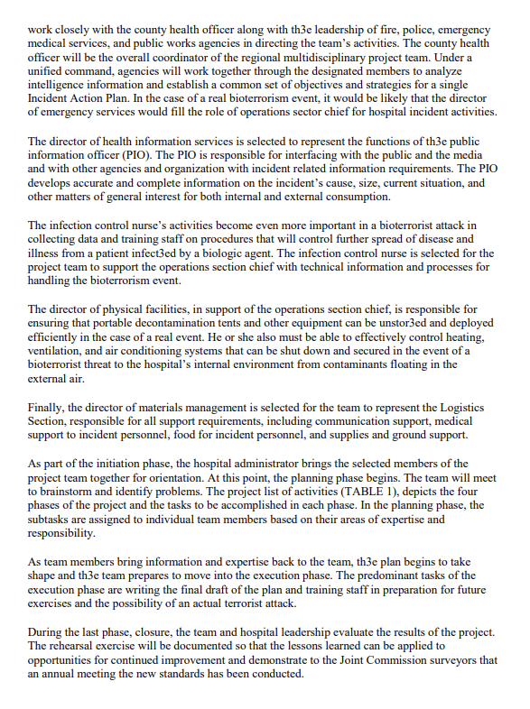 Develop a Project Communication Plan. 0 Categorize each resource according to the