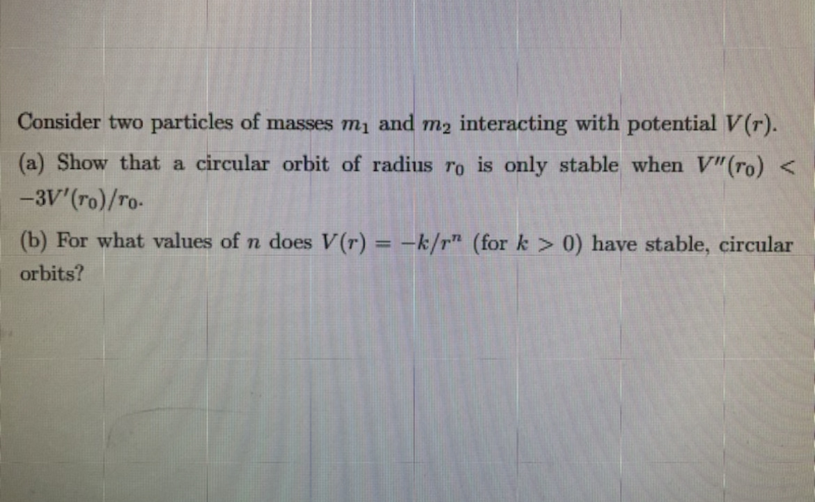 I'm stuck on this question. I've been trying to use Newtonian methods