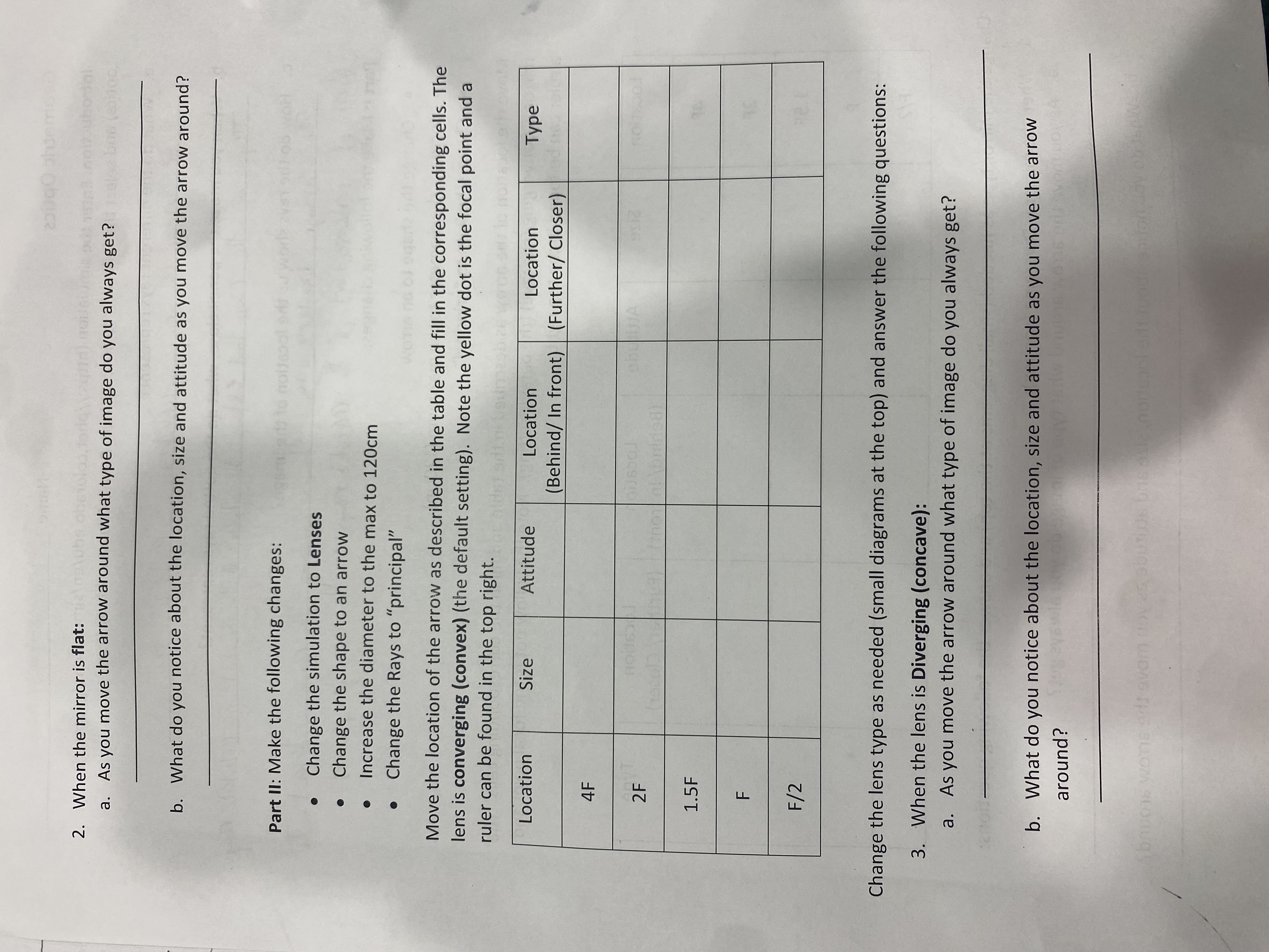  I need help with this PHET simulation?https://phet.colorado.edu/en/simulations/geometric-optics Geometric Optics Name: Introduction: