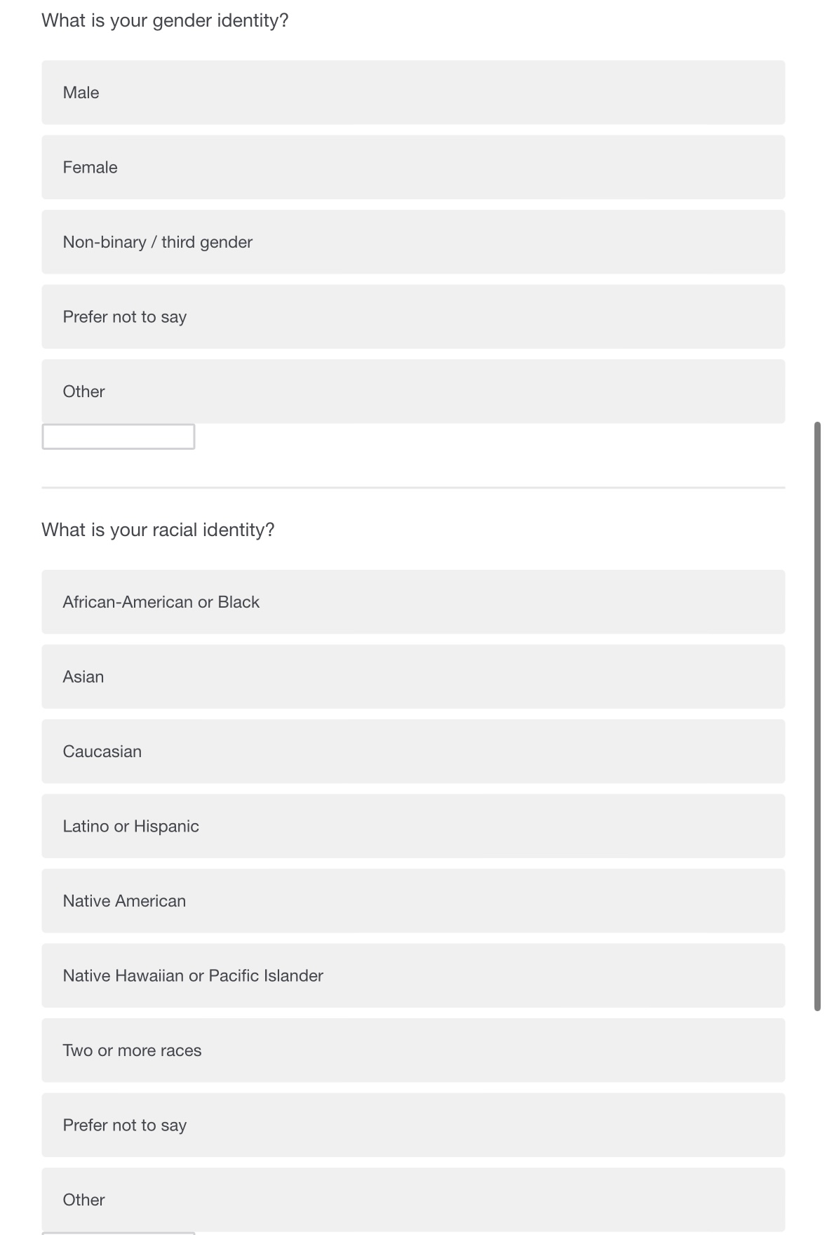 participate in the For the Earth program? Yes No During your stay,