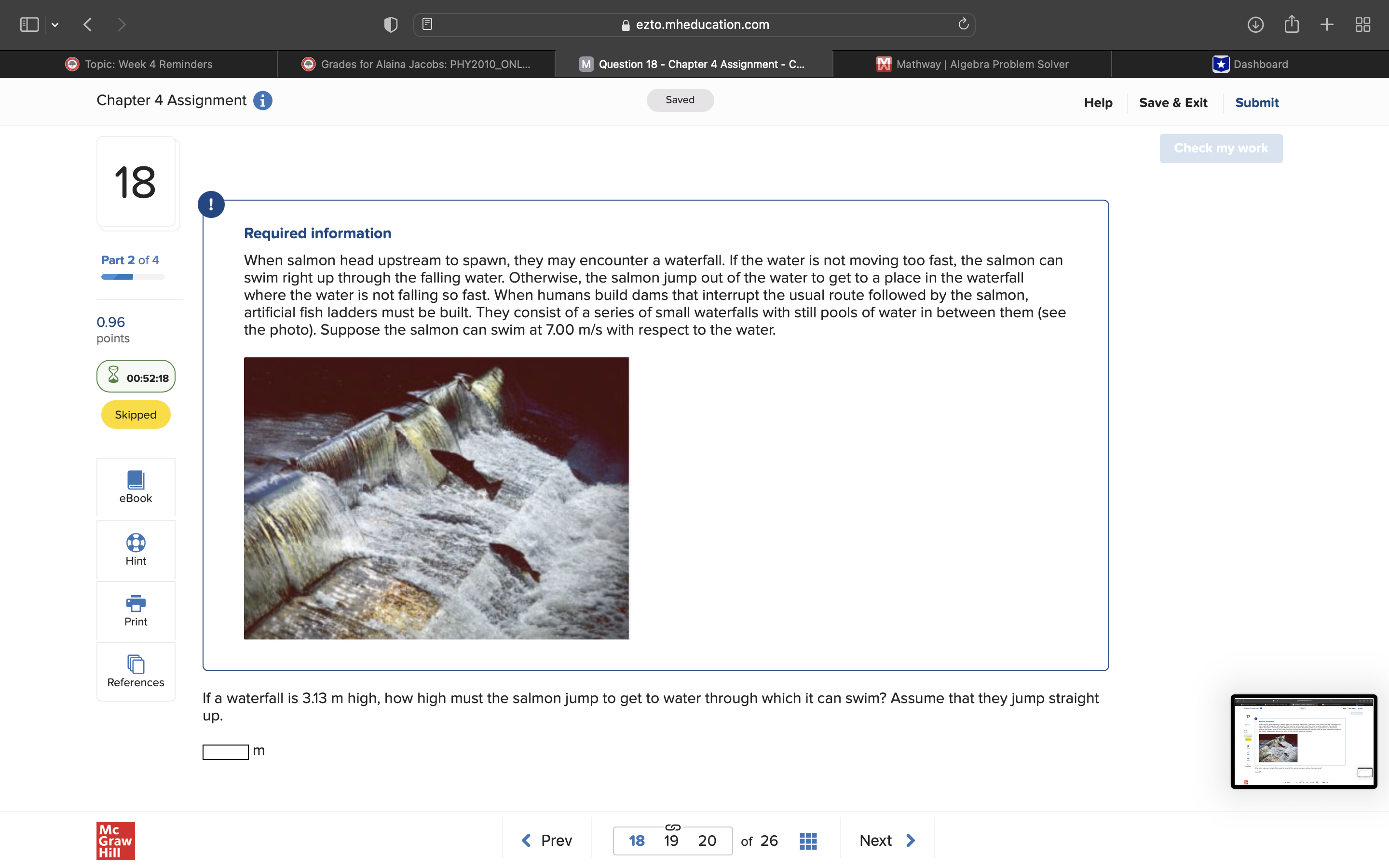 far down the runway does the plane reach its takeoff speed of